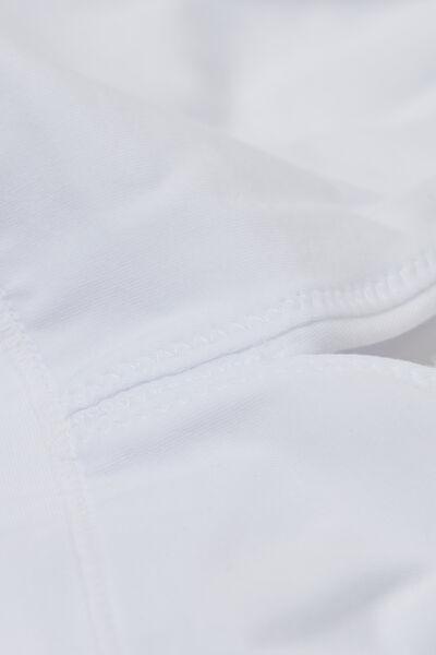 حمالة صدر لارا قطن مثلثة بيضاء ، للنساء, White, large image number 5