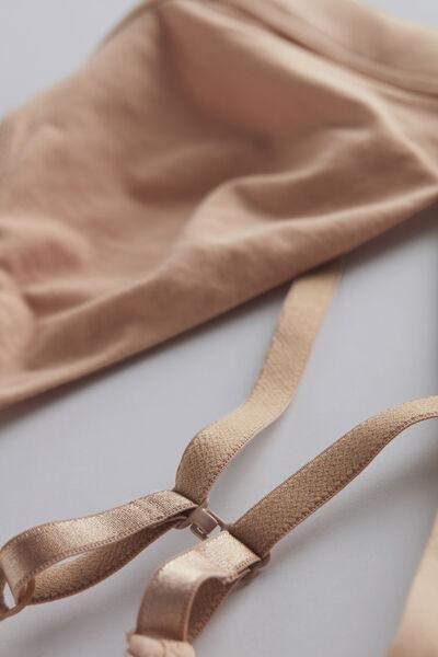 Intimissimi - Soft Beige Lara Cotton Triangle Bra, Women