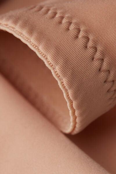 Beige Ultralight Bandeau Bra, Soft Beige, large image number 4