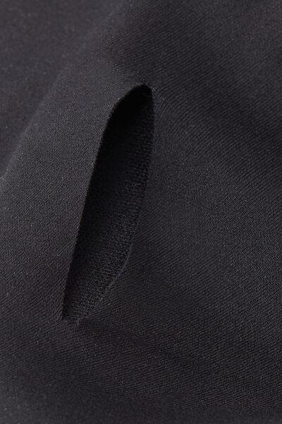 Black Enveloping Bra, , large image number 4