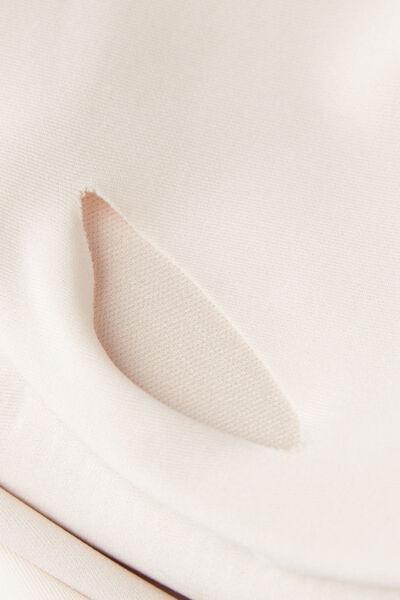 Beige Eri Microfibre Bra, , large image number 4