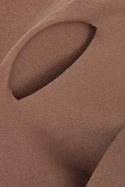 Brown Laila Invisible Effect Bra Top, Brown Mocha, large image number 4
