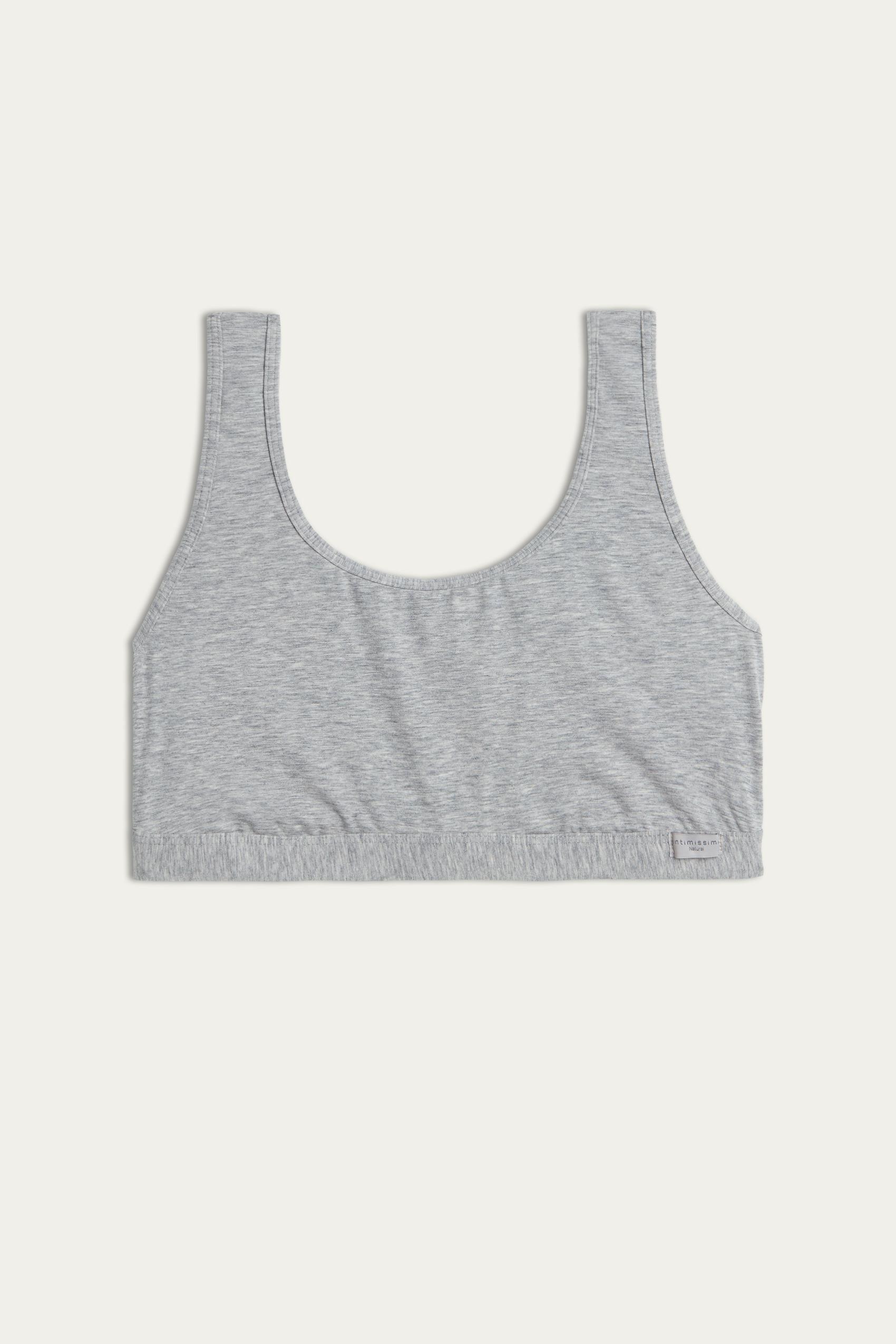 Grey Wide-Shoulder Brassiere, , large image number 8