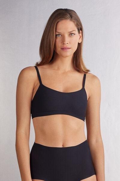 Black Superior Comfort Bra, , large image number 0