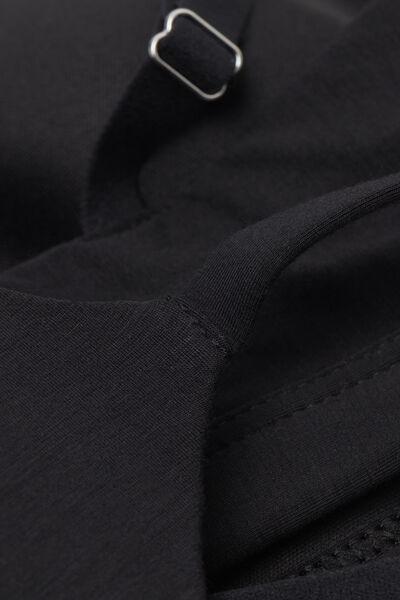 Black Superior Comfort Bra, , large image number 4