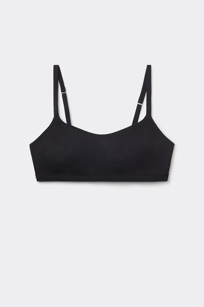 Black Superior Comfort Bra, Black, large image number 7