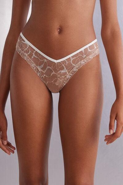 Intimissimi Pink 80S-Style Brazilian Briefs