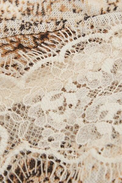 Beige Seductive Glamour Animal Print Brazilian Briefs, 5601_942J, large image number 7