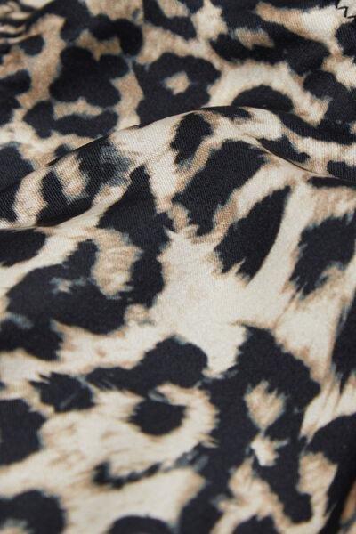 Beige A Moment Of Glamour 80S-Style Animal Print Brazilian Briefs, 5601_029K, large image number 4