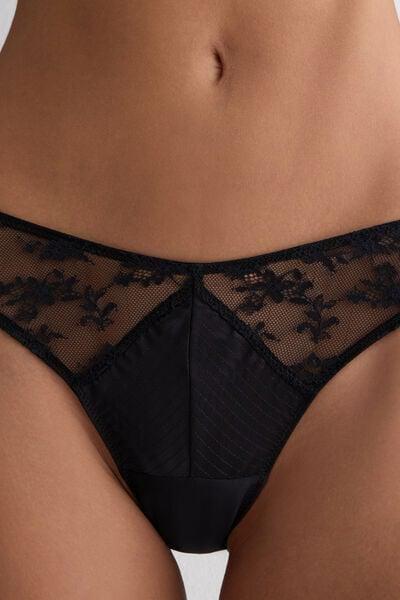 Black The Art Of Lingerie 80S-Style Brazilian Briefs, Black, large image number 5