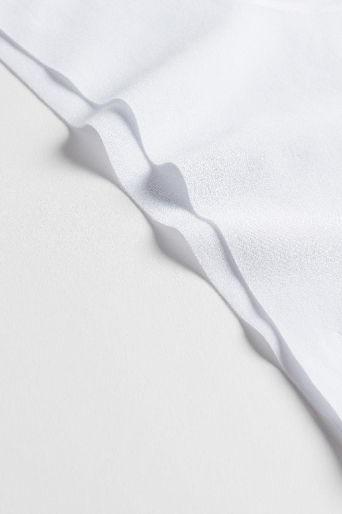 White Laser-Cut Cotton Brazilian Underwear, , large image number 5
