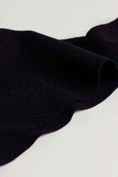 Black Seamless Brazilian Briefs, Black, large image number 9