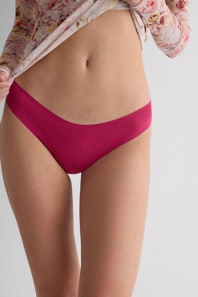 Pink Seamless Cotton Brazilian Briefs, 5601_110K, large image number 5