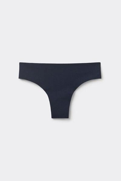Navy Laser-Cut Brazilian Panties, Intense Blue, large image number 8
