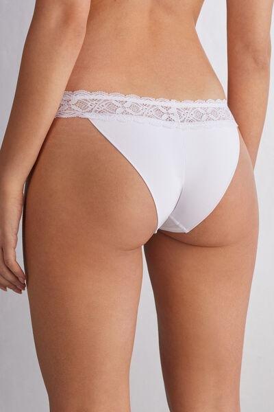 White Carioca Brazilian Briefs, White, large image number 3
