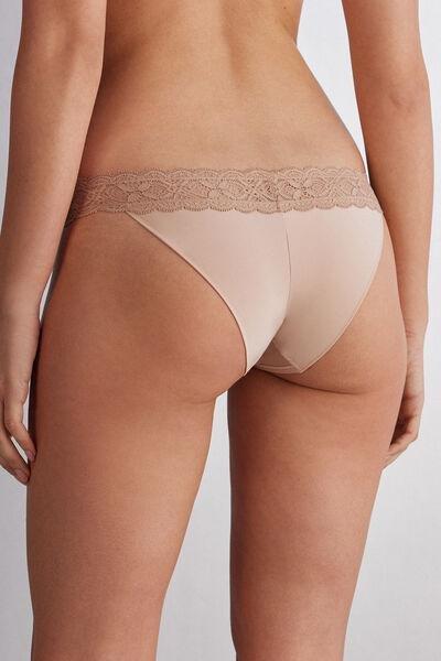 Beige Carioca Brazilian Briefs, , large image number 3