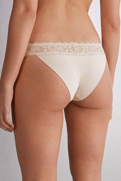 Pink Carioca Microfiber Brazilian Briefs, Silk, large image number 2