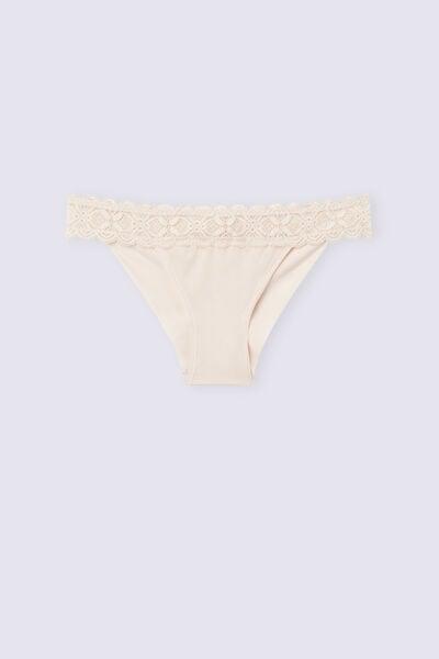 Pink Carioca Microfiber Brazilian Briefs, Silk, large image number 3