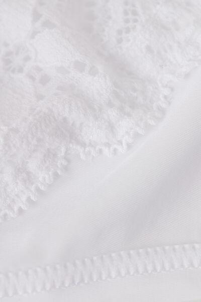 White 80S-Style Brazilian Briefs, , large image number 4