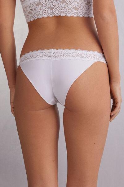White Carioca Brazilian Briefs, , large image number 3