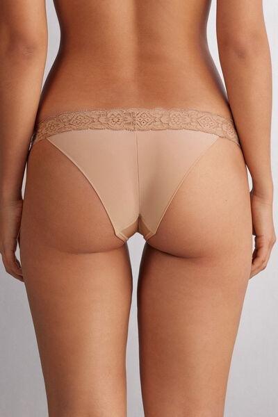 Beige Carioca Brazilian Briefs, Soft Beige, medium