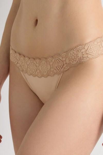 Beige Carioca Brazilian Briefs, Soft Beige, large image number 8
