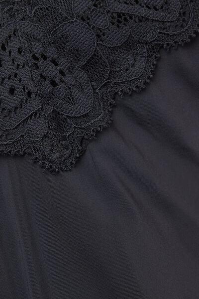 Black Microfibre Brazilian Briefs, Black, large image number 4