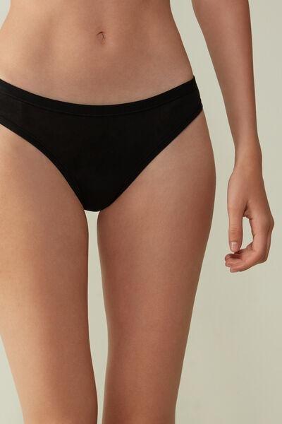 Black Ultralight Brazilian Briefs, , large image number 0