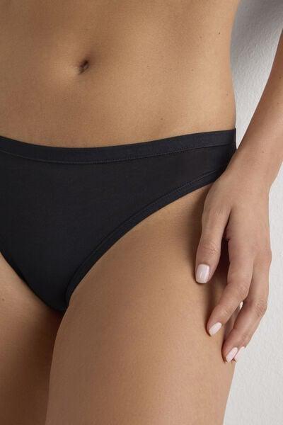 Black Ultralight Brazilian Briefs, Black, large image number 5
