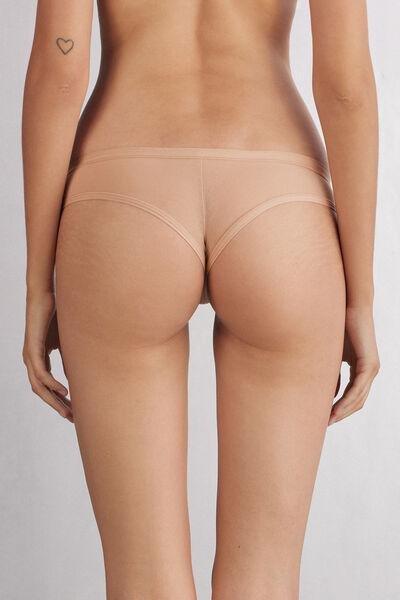 Beige Ultralight Brazilian Briefs, , large image number 3