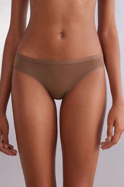 Beige Ultralight Brazilian Briefs, , medium