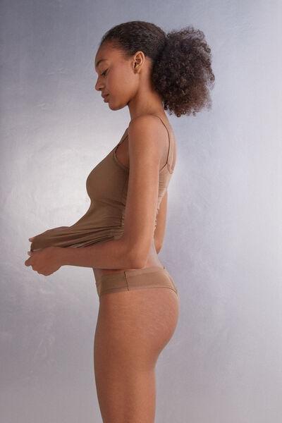 Beige Ultralight Brazilian Briefs, , large image number 1