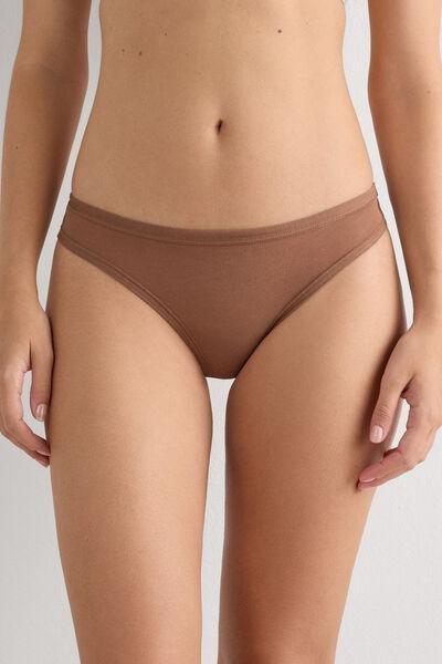 بيج غامق خ"ي" supima؟ ملخصات القطن البرازيلي ، نساء, Brown Mocha, medium