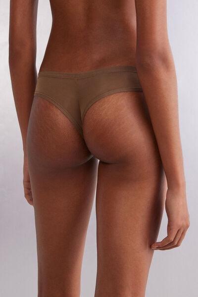 Beige Ultralight Brazilian Briefs, , large image number 3