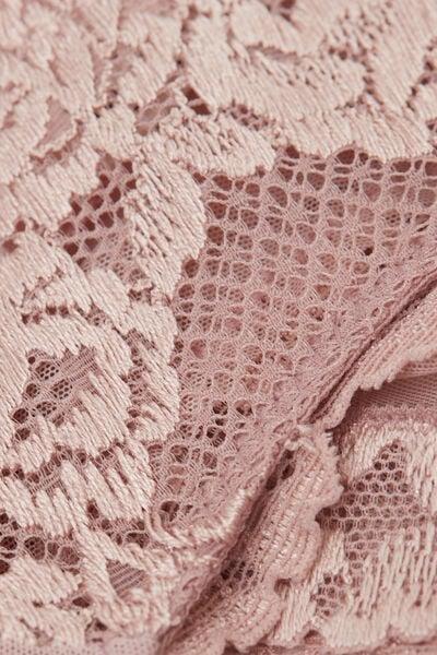 Pink Pretty Flowers Brazilian Briefs, Pink, large image number 4