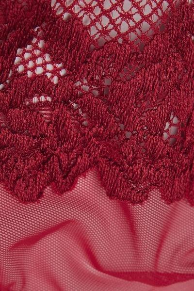 Red Pretty Flowers Brazilian Briefs, , large image number 4