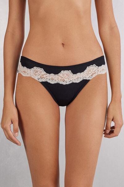 Black Effortless Beauty Brazilian Briefs, , large image number 0