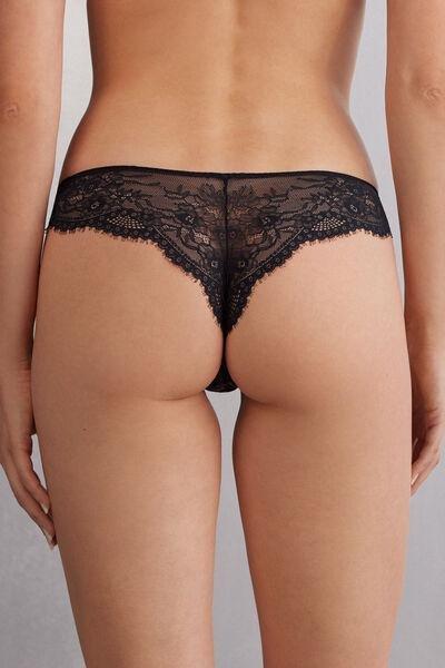 Multicolour Animal Print Brazilian Briefs, 5601_769J, large image number 3