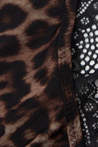 Multicolour Animal Print Brazilian Briefs, 5601_769J, large image number 4