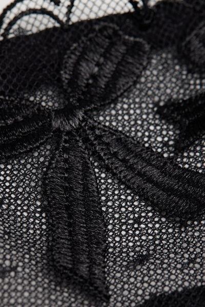 Black Frou Frou Romance Panty, , large image number 4