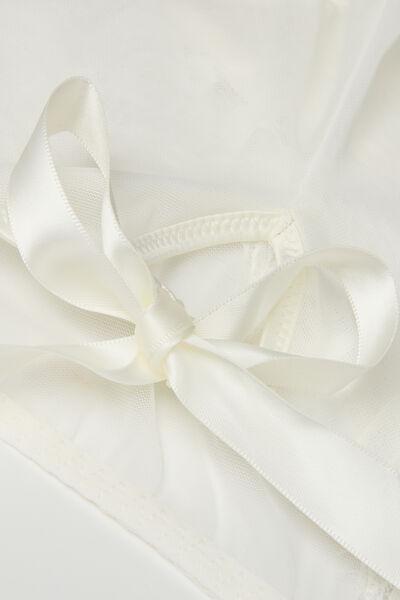 White Simplest Pleasures Brazilian Briefs, Powder White, large image number 4