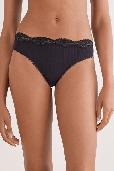 Black Your Everyday Wear Brazilian Briefs, , large image number 0