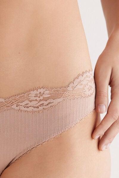 Beige Your Everyday Wear Brazilian Briefs, 5601_939J, large image number 5