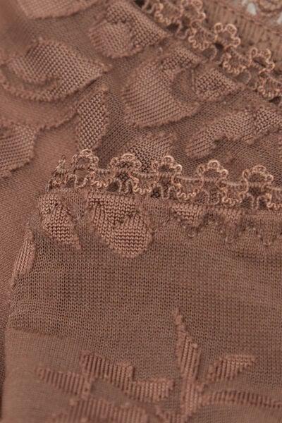 Beige Softer Than A Kiss Brazilian Briefs, Brown Mocha, large image number 4