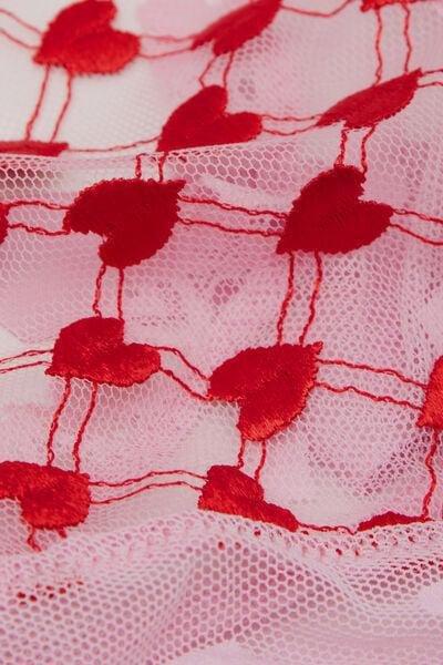 Pink / Red The Love Club Brazilian Briefs, 5601_058K, large image number 4