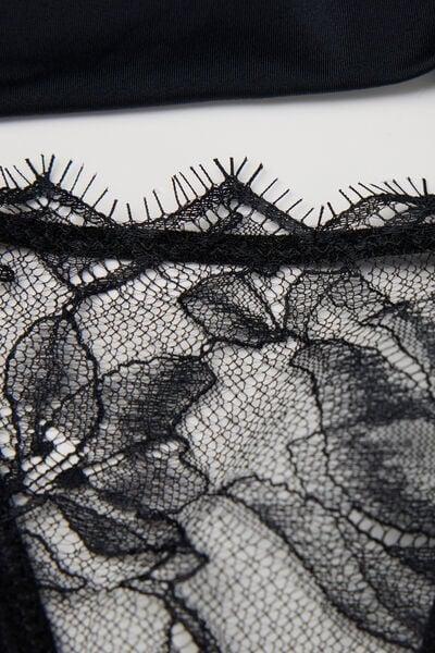 Black Playful Glamour Elena Brazilian Briefs, Black, large image number 4