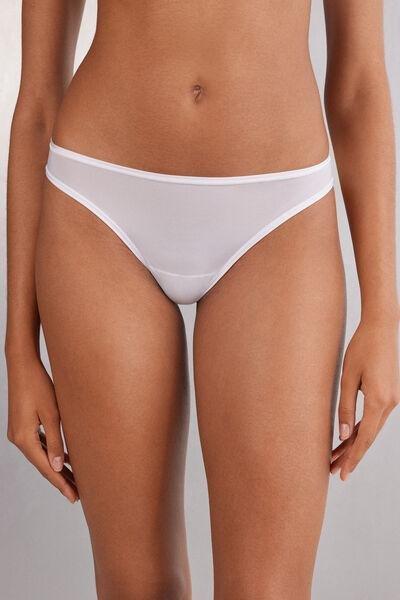 White Ultralight Brazilian Briefs, , large image number 0