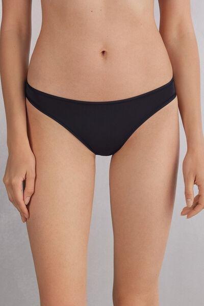 Intimissimi - Black Ultralight Microfibre Brazilian Briefs, Women