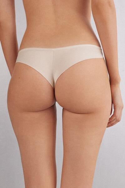 Cream Ultralight Brazilian Briefs, , large image number 3