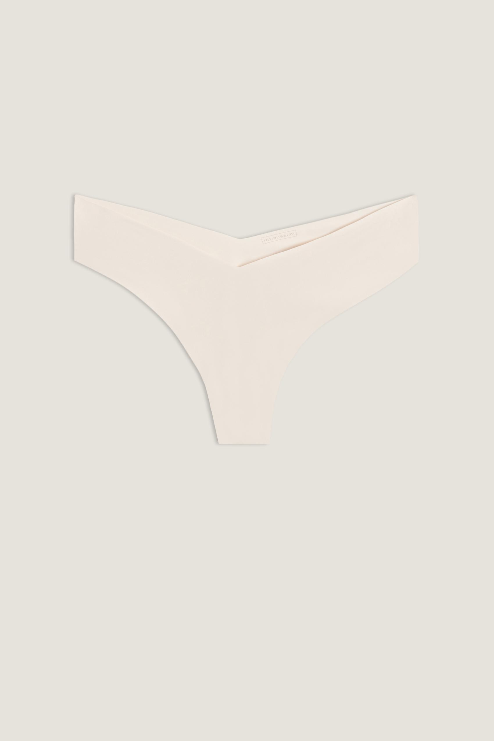 Cream V-Cut Brazilian Briefs, , large image number 9